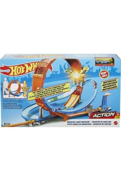 mattel Hot-Wheels Γιγάντια Πίστα με Κρίκους (GTV14)