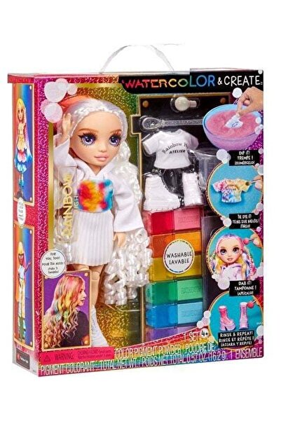 MGA Entertainment Κούκλα Rainbow High Σετ Ζωγραφικής Tie Dye Μωβ Μάτια (50758...