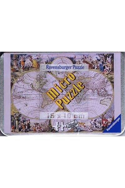 RAVENSBURGER Μικρο-παζλ: Παγκόσμιοι Χάρτες 150 Κομμάτια (714954)
