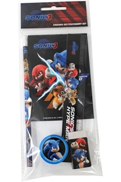 OEM Σετ Σχολείου Gim και Τουβλάκια Sonic 3 The Hedgehog (334-86755)