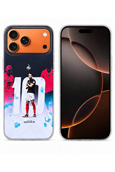 Lacoz Football Theme Neymar Jr Printed Slim Fit Anti-Scratch Back Case with P...