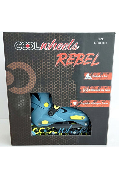Cool Wheels paten REBEL PATEN SARI MAVİ (38-41)