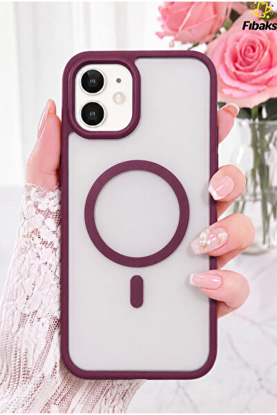 Fibaks iPhone 11 Kılıf Mat Renkli Parmak İzi Yapmaz Kamera Çıkıntılı Hassas T...