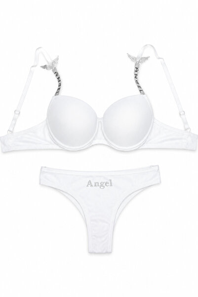 İpeksi Stoned Pushup Underwire Bra Set