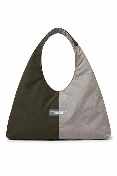 D'VERS Women's Color-Blocked Parachute Fabric Casual Daily Bag with Internal ...