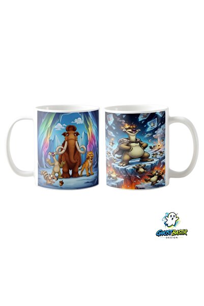 Ghostbastır Design Ice Age Mug |   Single Piece K0176