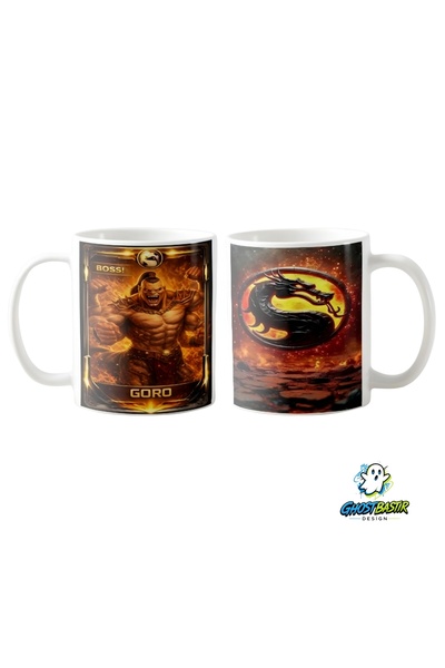 Ghostbastır Design Mortal Kombat Goro Mug Cup |   Single Piece K0335
