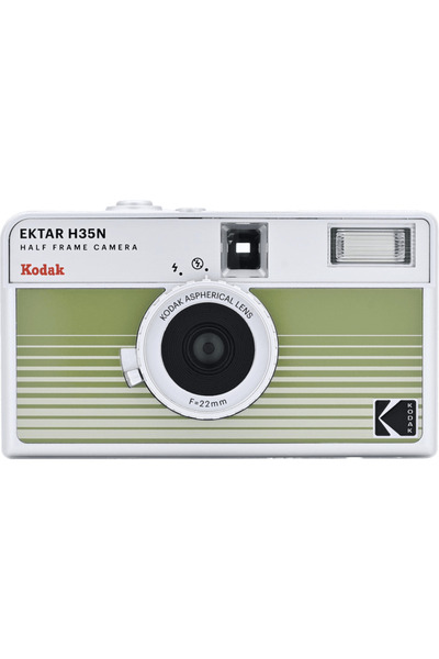 Kodak EKTAR H35N Camera Striped Green