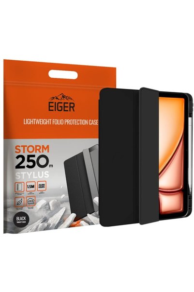 EIGER Case Storm 250m Stylus iPad Air 13 (2024) Black