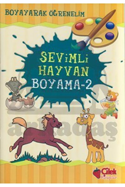 Çilek Kitaplar Cute Animal Painting 2