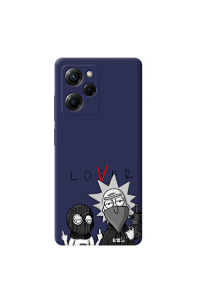 Other Xiaomi Poco X5 Pro Rick Loser Dark blue Colored Silicone TPU Θήκη