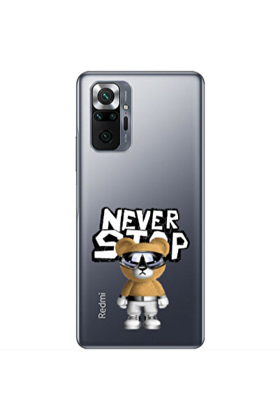 Other Xiaomi Redmi Note 10 Pro Max Never stop Transparent Silicone TPU Θήκη