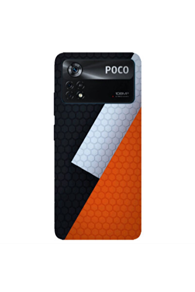Other Xiaomi Poco X4 Pro Coated hexagon Transparent Silicone TPU Θήκη