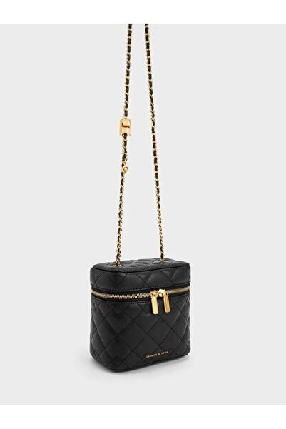 Greneric Nezu Quilted Boxy Bag - Black