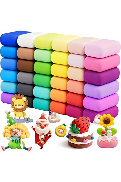 Arabest 36 Colors Air Dry Clay Set,Ultra Light,Non-Toxic,Eco-Friendly Modelin...