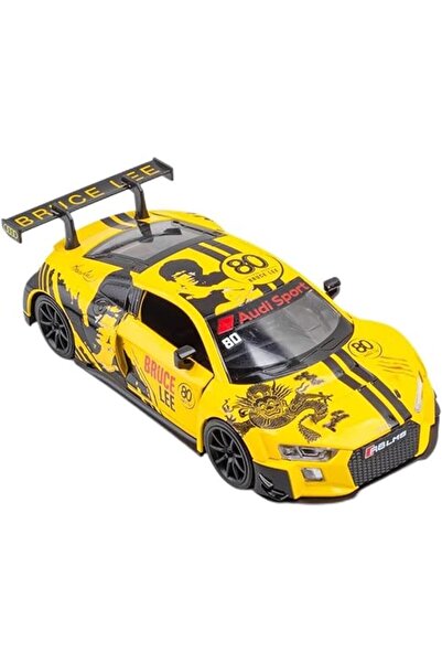 D-Power نموذج سيارة أودي R8 LMS 2022 SF Express مقياس 1:32 مصنوع من المعدن ال...