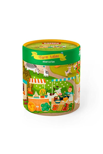 Dodo Puzzle și labirint - Povești de la fermă, 50 de piese, 4 ani+