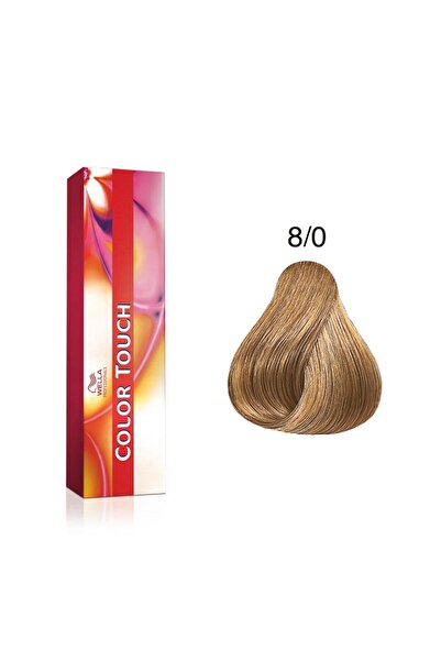 Wella Color Touch Pure Naturals Vopsea de păr semi-permanentă 8/0 60 ml