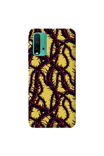 Other Xiaomi Poco M3 Prickly ivy Yellow Colored Silicone TPU Θήκη