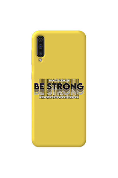 Other Samsung A70 Positivemind Yellow Colored Silicone TPU Θήκη