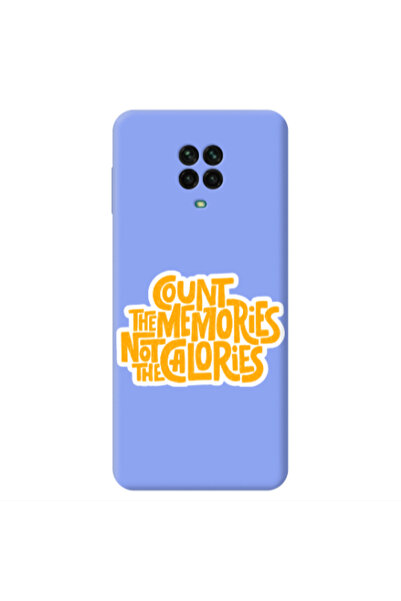 Other Xiaomi Redmi Note 9 Pro Count the memories not the calories Light Purpl...