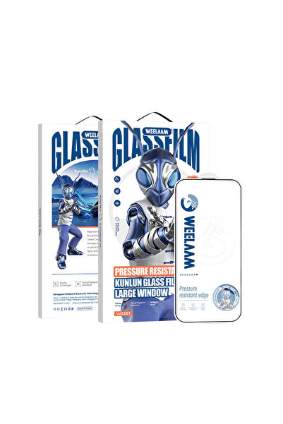 W021 İPhone 16 PRO MAX Pressure Resistant Edge Kunlun Glass Flim