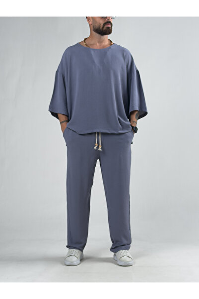 COCOPELLI Oversize Gray Linen Set Coc3201