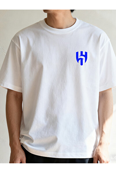 SAUDI Men and Women's 100% Cotton T-Shirt - Oversized Crew Neck Short Sleeve ...