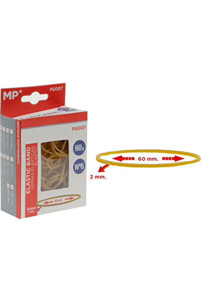 Other Μαντρίδα Πάπελ Λαστιχάκι Νο6 Καφέ Ø60mm 60γρ Κωδικός: PG007