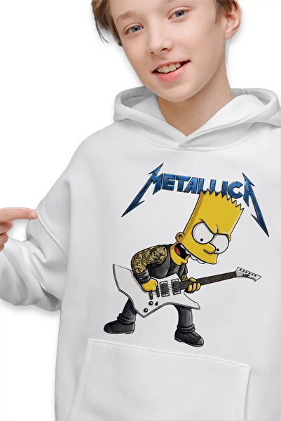 OEM Παιδικό Φούτερ για Αγόρια Metallica The Simpsons Bart