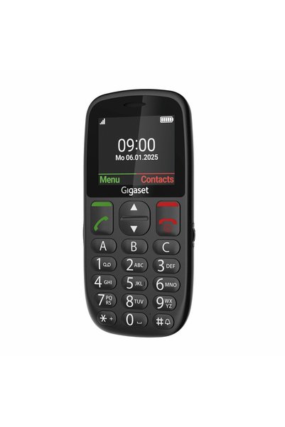 GIGASET GL395 Tuşlu Cep Telefonu Siyah