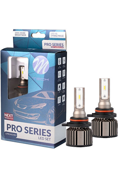 M-TECH Λάμπες Αυτοκινήτου HIR2-9012 Canbus LED 6500K Ψυχρό Λευκό 12V 40W 2 τε...