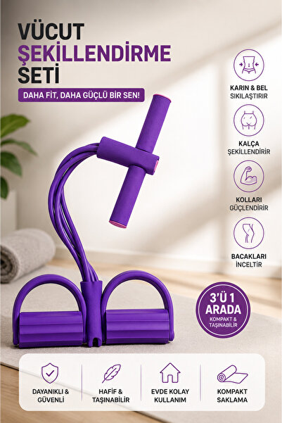 SYN AKSESUAR Body Trimmer Çok Fonksiyonlu Vücut Şekillendirme Egzersiz Aleti ...