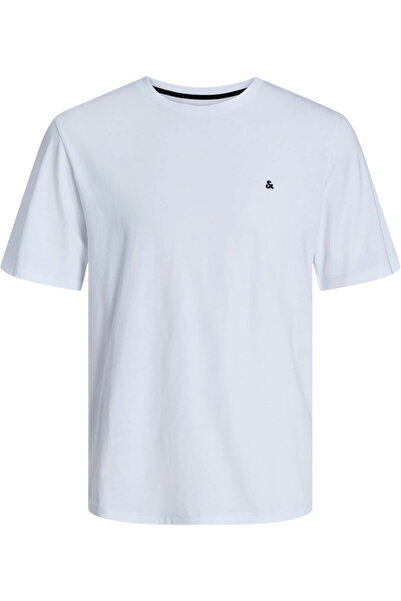 Jack & Jones Tricou JACK &JONES Paulos - 12245087-Alb