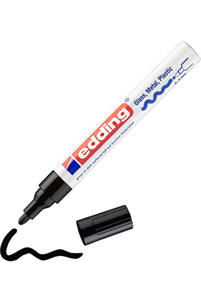 Edding Μαρκαδόρος 4mm Μαύρος