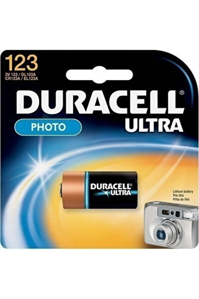 Duracell Υπέρ-λιθιούχα μπαταρία CR123 3V Μίας Χρήσης Μεγάλης Διάρκειας 1 τεμάχιο