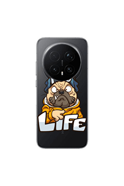 Other Honor Magic 8 Lite Pro Pug Life 2 Transparent Silicone TPU Θήκη