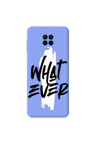 Other Xiaomi Redmi Note 9 Pro What Ever Light Purple Colored Silicone TPU Θήκη