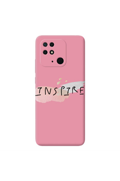 Other Xiaomi Redmi 10C Inspire Pink Colored Silicone TPU Θήκη