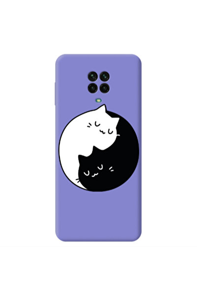 Other Xiaomi Redmi Note 9 Pro Bundle of love Purple Colored Silicone TPU Θήκη