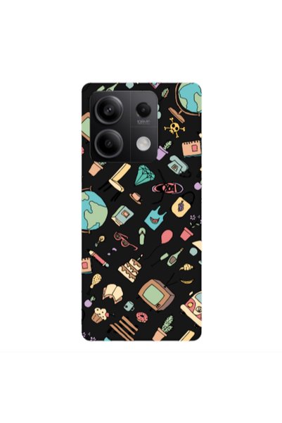 Other Xiaomi Redmi Note 13Pro 5G Best buds Black Colored Silicone TPU Θήκη