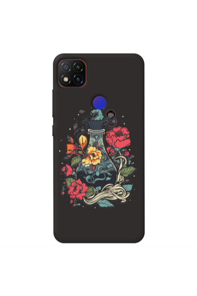 Other Xiaomi Redmi 9c Magic vase Black Colored Silicone TPU Θήκη