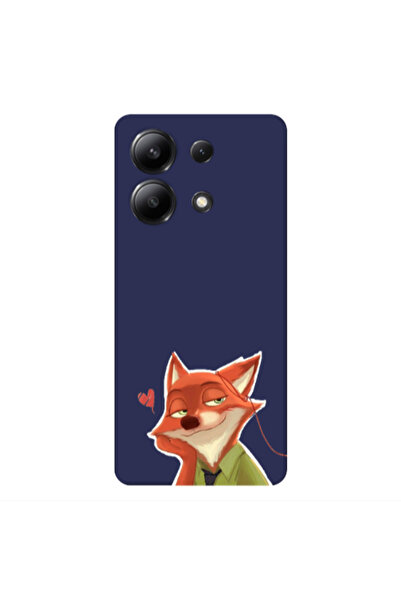 Other Xiaomi Redmi Note 13 4G Valentines 15 Dark blue Colored Silicone TPU Θήκη