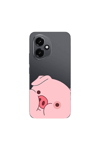 Other Honor Magic 400 Piggy 2 Transparent Silicone TPU Θήκη