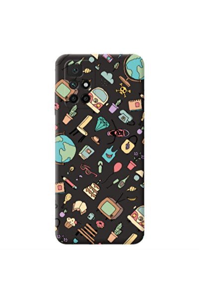Other Xiaomi Redmi 10 2022 Best buds Black Colored Silicone TPU Θήκη