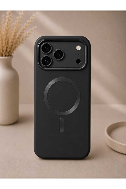 Case I PHONE 17 PRO Siyah Lensli Kılıf