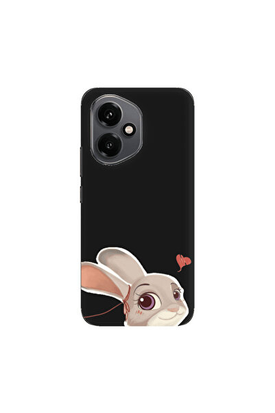 Other Honor Magic 400 Valentines 16 Black Colored Silicone TPU Θήκη