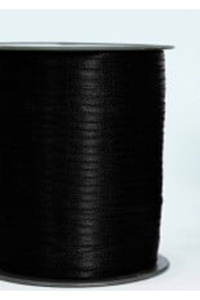 As Satin Ribbon 1 cm 250 Meters Black