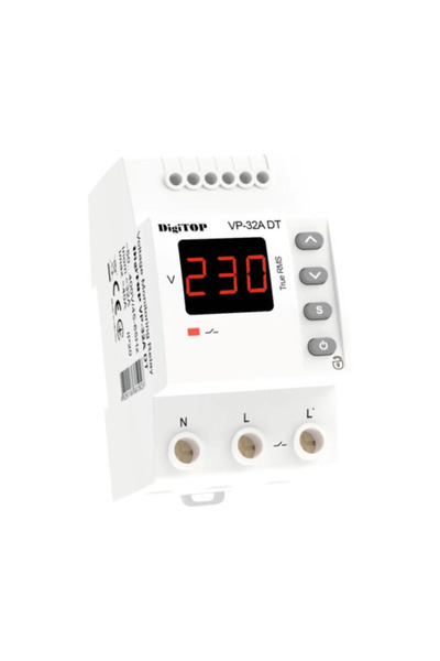 OEM Releu digital de protecție tensiune DigiTOP 32A monofazic, pentru tablou ...
