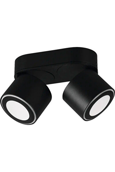 OEM Spot aplicat cu LED integrat Trio Taurus 2x5W 900 lumeni, negru